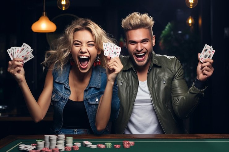 Live blackjack table at imbaslot link with professional dealer and multiple player seats